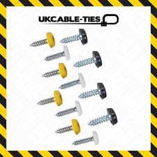 12 Number Plate Screws Fixing