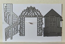 Mixed Die Set - Spiral Staircase, Beach Hut, Gazebo