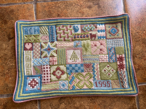 Vintage tapestry needlepoint - vintage,