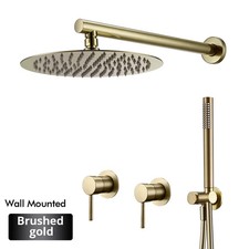 Rainfall Shower Set Rose Gold