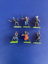 Britains Deetail Black Knights 1971 Set of 6 1/32 scale
