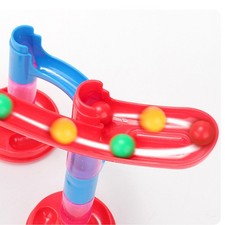 ・Marble Run Building Blocks DIY Three Dimensional Race Track Marble Toy