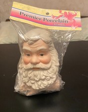 Vintage Porcelain Santa Doll