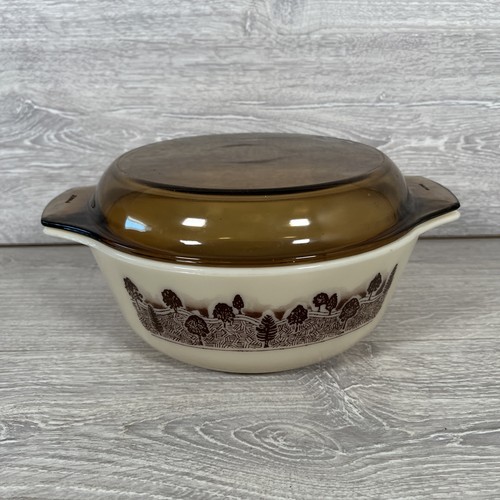 Jaj pyrex rustic - jaj, trees"