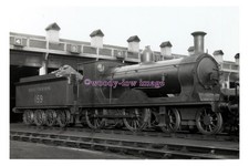 pu1894 - Railway - Engine No.159 Class L11 at Exmouth Junction Shed - print 6x4