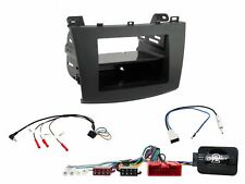 Double Din Stereo Fitting Kit + Steering Controls to fit Mazda 3 2010-14