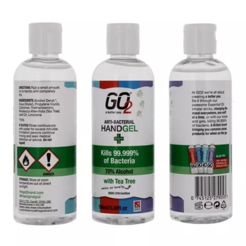 48x go2 100ml anti bacterial - 100ml, anti-bacterial