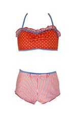 Girls 2 Piece Swimming Tankini
