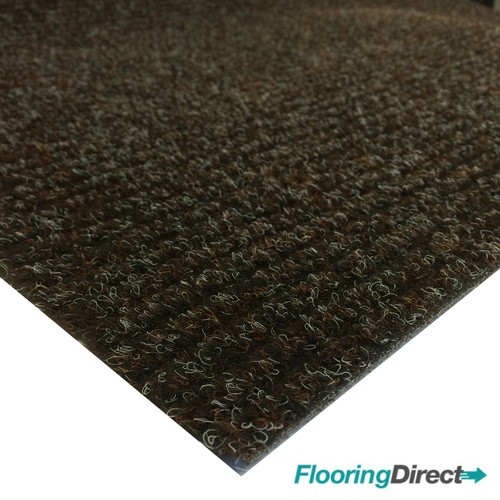 Brown entrance matting - brown,