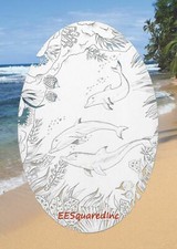 DOLPHINS Etched Window Decal