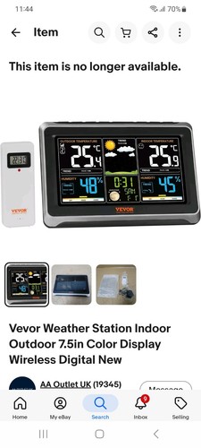 Vevor yt6077 weather station - yt6077,