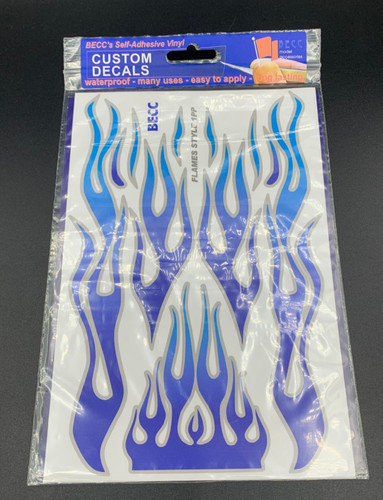 Becc flames type vinyl - flames,