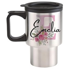 Women's Pink Floral Name