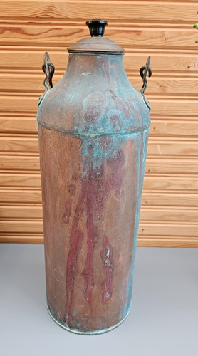 Vintage antique copper - antique, milk