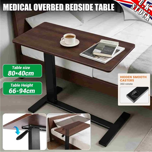 Medical overbed bedside table - medical,
