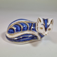 Royal Crown Derby Arctic Fox Paperweight Figure 10.5cm Long No Stopper 2nd
