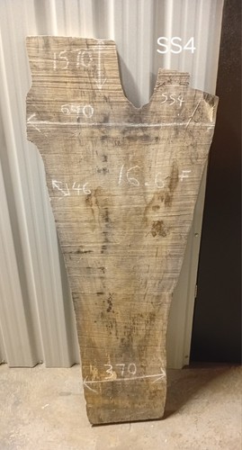 Spalted sycamore slab live - slab,
