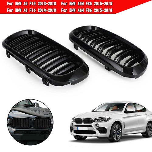 Gloss black dual front kidney - front,