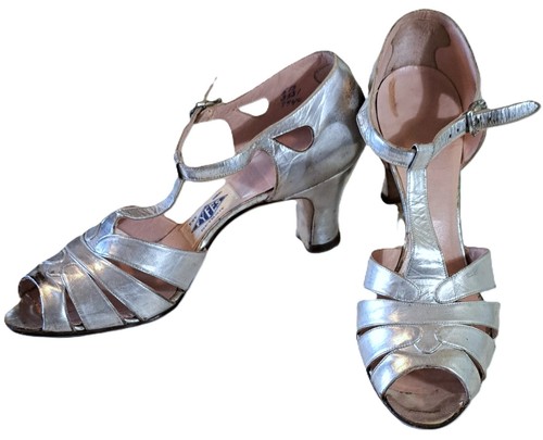Vtg 1920s pumps - pumps, 6