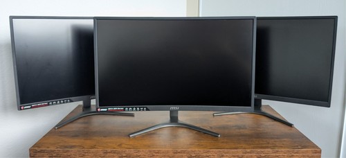 Curved gaming monitor msi - gaming,