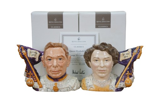 Royal doulton character jugs - royal,