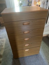 Schreiber Tallboy, Retro, Mid Century Chest of Drawers