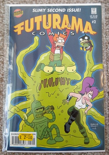 Futurama comics slimy - comics, #2