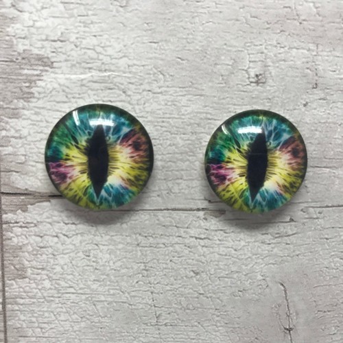 Rainbow glass eyes great for