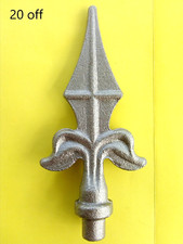 20  Metal Rail Heads Weldable