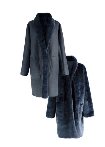 Loro piana blue reversible - blue,