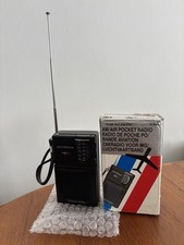 VINTAGE REALISTIC AM AIR POCKET RADIO 12-9460 BOXED IN WORKING ORDER