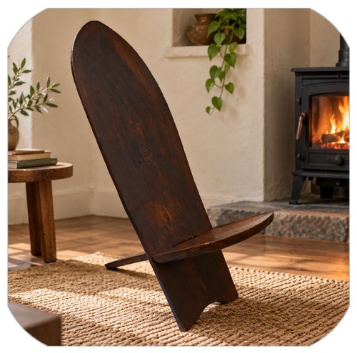 Plug chair african wooden - african,