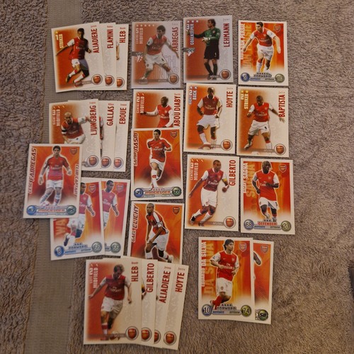 Arsenal football cards mixed - arsenal,