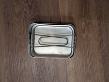 British Army Aluminium Mess Tin Set 2-Piece NATO Issue Military