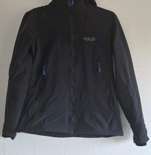 Rab womens black soft shell