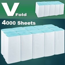 4000 Blue Paper Hand Towels V