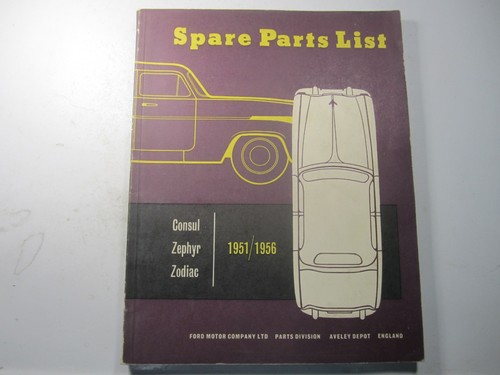 Ford consul zephyr - 51-56,