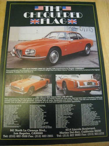 The chequered flag cars - the,