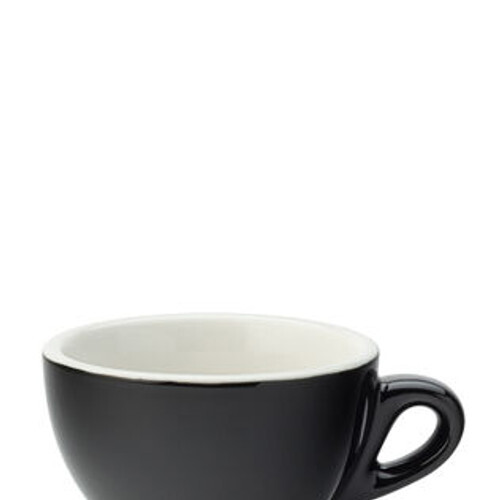 Barista cappuccino black cup - barista,