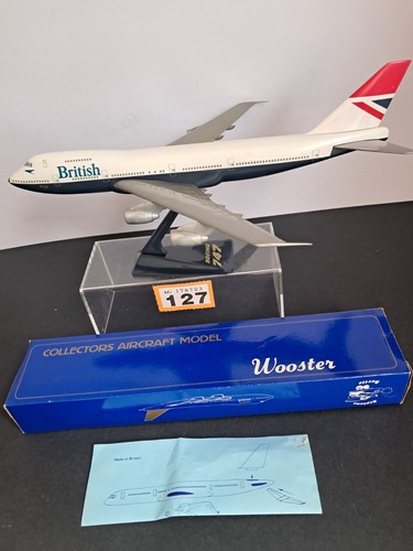 Wooster boeing 747 british - ,