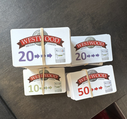 Westwood electric meter - , cards