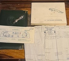 Jaguar Daimler 3.2 4.0 Handbook - Heating Card- Wallet - Keyring & Invoice 1997