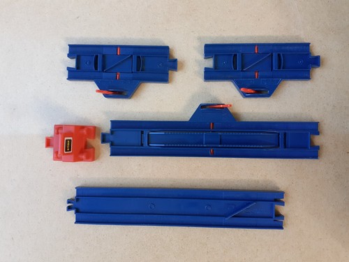 Vintage tomy train - dark, blue