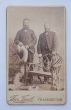 CDV OF TWO BEARDED VICTORIAN
