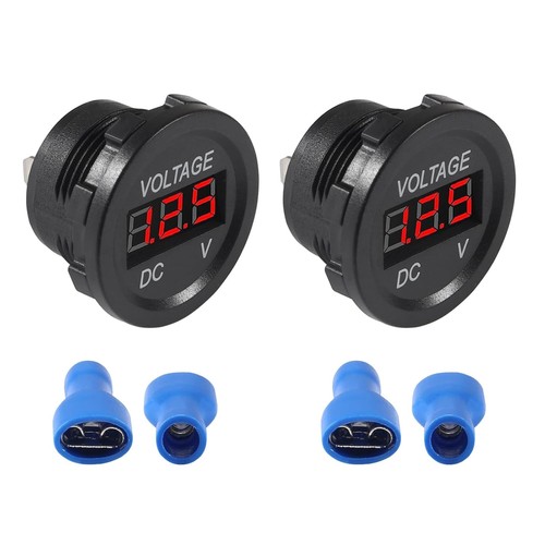 2pcs 12v car voltage - 2pcs,