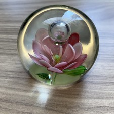 🐸 Glass Paperweight –