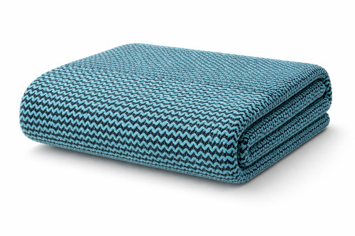Recycled cotton sofa throw - recycled,