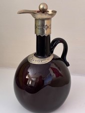 Victorian Antique Brown glass