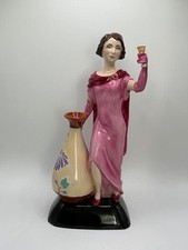 KEVIN FRANCIS LIMITED EDITION ART DECO  SIGNED FIGURINE CHARLOTTE RHEAD - 10.5”