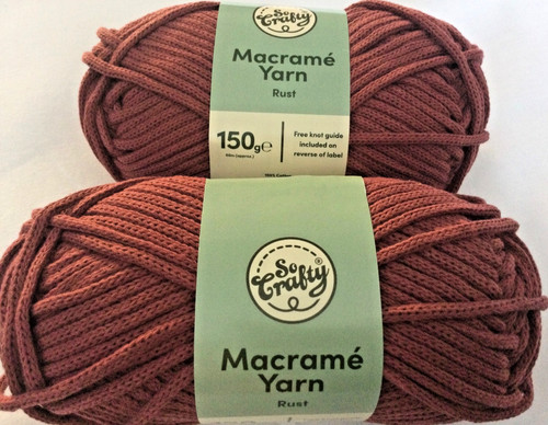 300g rust red - 300g, yarn